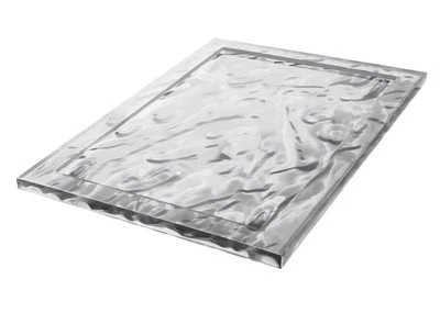 -25% Kartell Dune Tray, Clear Plastic 55x38x3cm NEW £156.00 RRP - Image 1 of 4