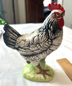 Vtg Napco Ceramic Chicken/Rooster C-6967 NapcoWare Japan 6.5" EUC - Picture 1 of 12