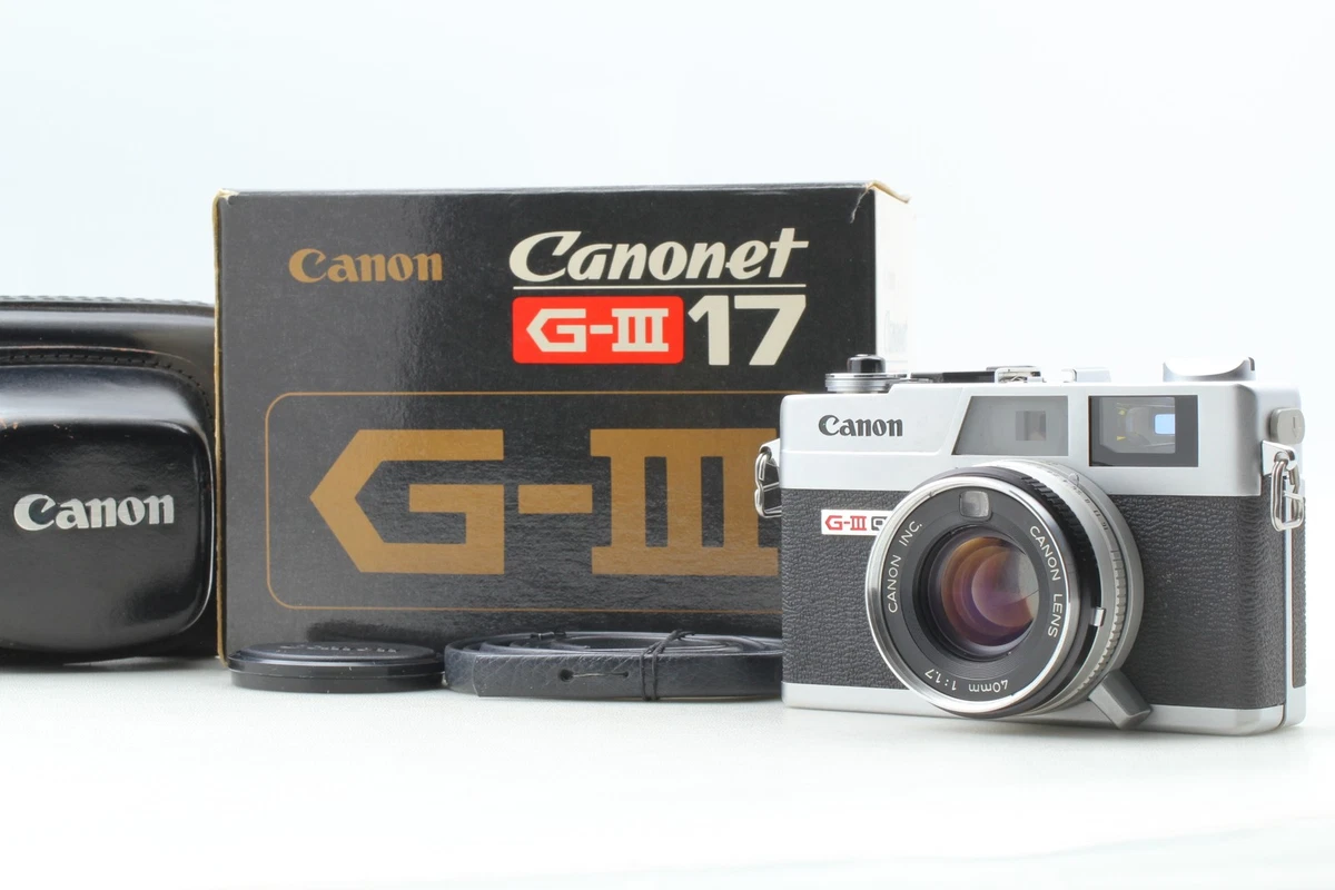 CANON NewCanonet QL17GⅢ Canonet G-III 17 - Canon Camera Museum