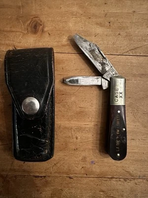 Cuchillo Barlow Case XX 62009 1/2 División LA Seguridad Ferrocarril Pacífico Sur De Colección Foto 1 de 4