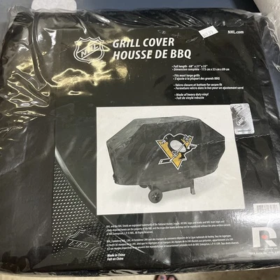 Pittsburgh Penguins Deluxe Grill Cover Rico New Sale! 68“ X 21“ X 35“ - Image 1 of 4