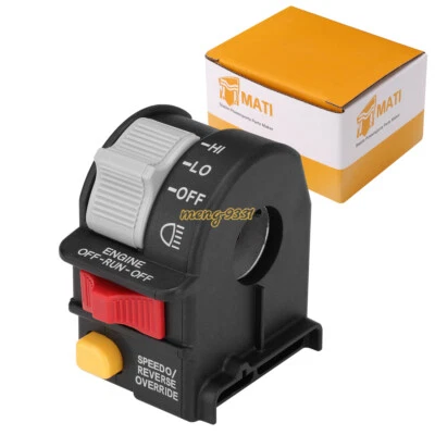 Guidão esquerdo Hi/Lo feixe de luz/kill/stop interruptor para Polaris 4011835 4010591 - Imagem 1 de 4