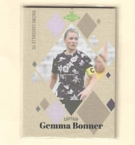 2022 PARKSIDE NWSL PARAMOUNT GERMMA BONNER CAPTAIN #C9 RACING LOUISVILLE FC - Foto 1 di 2