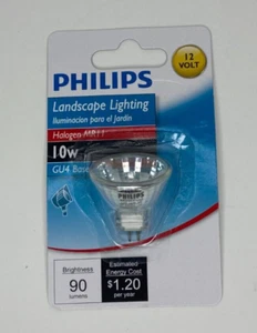 Philips MR11 Landscape Lighting Indoor Flood 10W 12V Light Bulb GU4 - Picture 1 of 2