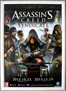 Assassin's Creed Syndicate SELTEN PS4 PC XBOX ONE 42 cm x 59 cm Werbeposter - Bild 1 von 1