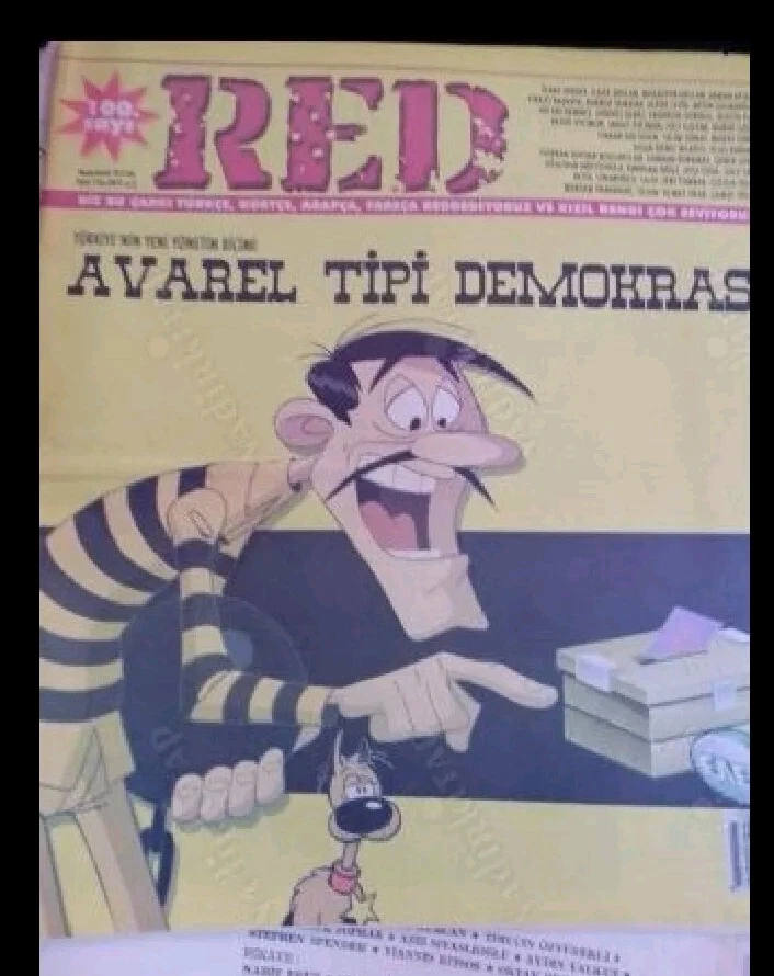 The Daltons Lucky Luke Avarell Cover Magazine 2015  Foto 1 de 1