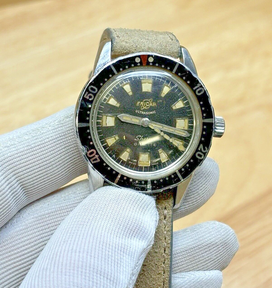 ENICAR SHERPA DIVETE Seapearl ACERO CALIBRE 1034 ¡Funciona muy bien! - Z12 Foto 1 de 1