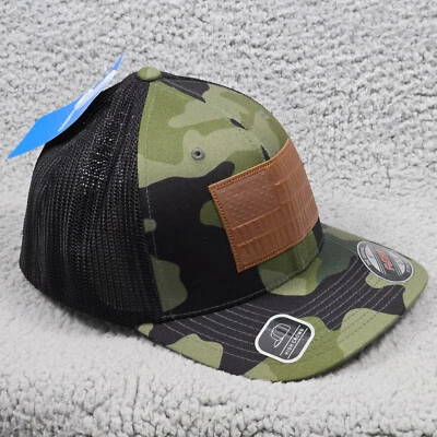 Columbia CAMO Gorra de Béisbol Sombrero PARA HOMBRES MEDIANA S VERDE NEGRO Flex Elastizado Bandera NUEVO Foto 1 de 4