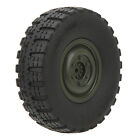 (Green) RC Tires 4pcs High Performance Durable RC Wheels For RC Car