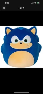 Squish Mellow Sonic The Hedgehog 10” Plush Factory Sealed. - Picture 1 of 7