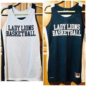 Women's Penn State Lady Lions Jersey Medium Reversible NEW NCAA College Tank Top - Picture 1 of 12