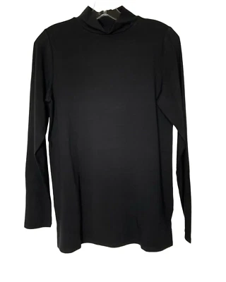 Top Joan Rivers Armario Constructores Tejido Cuello Simulado A519329 Negro Talla XXS Nuevo Foto 1 de 4