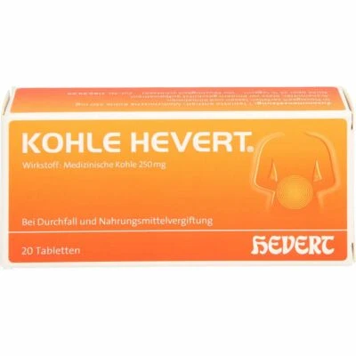 HEVERT ARZNEIMITTEL GMBH & CO. KG KOHLE Hevert Tabletten 20 St PZN04490231