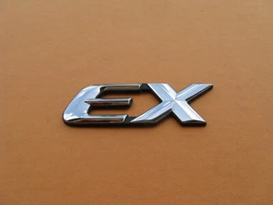 96 97 98 99 00 HONDA CIVIC EX TRUNK REAR EMBLEM LOGO BADGE SIGN SYMBOL A45812 - Bild 1 von 3