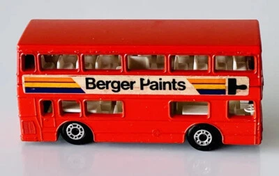 MATCHBOX SUPERFAST # 17 THE LONDONER vintage 1972 Berger Paints Lesney England  - Image 1 of 4