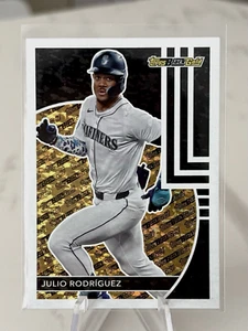 2024 Topps Update Series Julio Rodriguez Black Gold #BG-8 Mariners - Picture 1 of 2