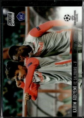 2021 Topps Stadium Club Chrome Karim Adeyemi FC Salzberg #20 - Image 1 of 2