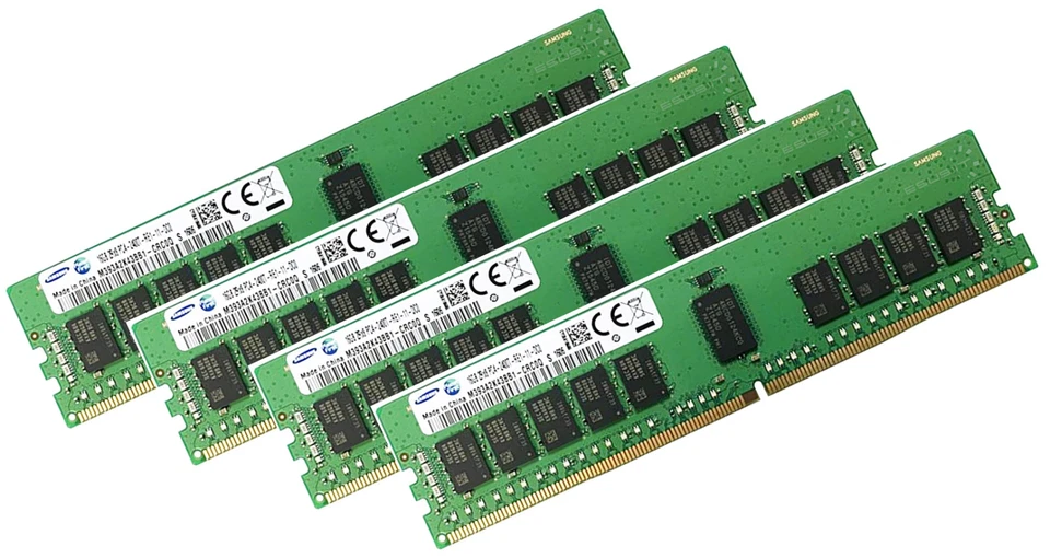 4x 16GB 64GB RAM DDR4 2400MHz ECC REG für Dell Precision Workstation R7910 T5810 - Bild 1 von 1
