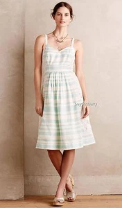 NEU Anthropologie Sea Isle gestreiftes Kleid von Moulinette Soeurs Größe 2 & 14 - Bild 1 von 4