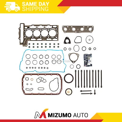 Full Gasket Set Head Bolts 1.20mm Thick Fit 07-15 Mini Cooper 1.6L N12B16 B16B16 - Image 1 of 4