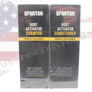 2 PC Authentic Sealed Spartan Root Activator Shampoo + Conditioner Combo 6.8ozea - Picture 1 of 1
