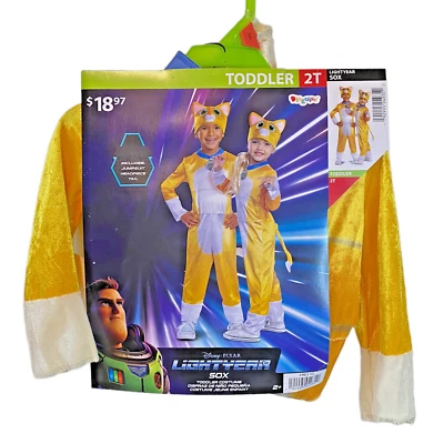 Disney Pixar Lightyear SOX 3 Piezas Disfraz Mono, Tocado, Cola Talla 2T Foto 1 de 4