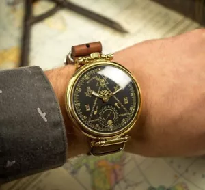 RELOJ DE MATRIMONIO DÉCADA DE 1980 reloj masónico vintage exclusivo reloj para hombre reloj - Imagen 1 de 5