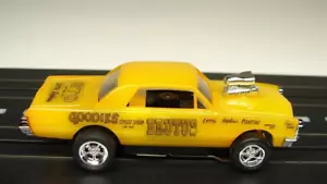 DASH PONTIAC GTO - CUSTOM BRUTUS GOODIES SPEED SHOP - T-JET HO SLOT CAR - NEW - Picture 1 of 6