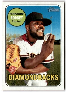 Fernando Rodney 2018 Topps Heritage #38 - Imagen 1 de 2