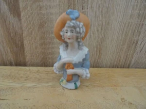Antike deutsche Halbpuppenfigur - Bild 1 von 4