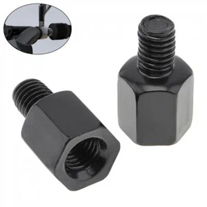 counterclockwise 8mm to 8mm clockwise Thread Screw Adapter Conversion Bolt 2pcs - Picture 1 of 11