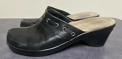 Zapatos de cuero negros Bass para mujer talla 8M Foto 1 de 4