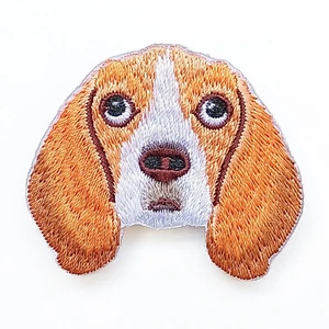 Brooch Pin Embroidery Lifelike Beagle Dog Puppy Children Light Weight Unique - Picture 1 of 3