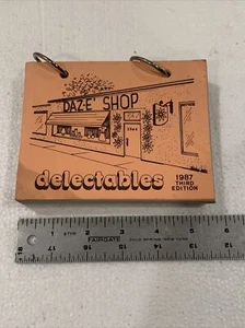 Delectables 1987 Recipes Cookbook Vintage, Over 200 Recipes - Picture 1 of 11