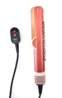 Genuine Dyson Airstrait Hair Straightener Strawberry Bronze/Blush Pink, USED - Image 1 of 4