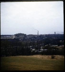 Ann Arbor MI from Cedar Bend Drive - 1950s Stereo Realist 3D Slide #1968 - Picture 1 of 3