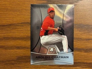 2010 Bowman Platinum - Prospects Aroldis Chapman #PP10 (RC) - Picture 1 of 2