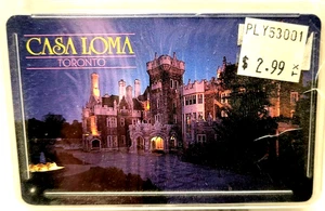 Casa Loma Toronto Canadá Cartas de Poker Nueva Baraja Sellada - Imagen 1 de 5