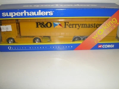 CORGI  SUPERHAULERS 59548 RENAULT PREMIUM CURTAINSIDER P&O FERRYS - Image 1 of 4
