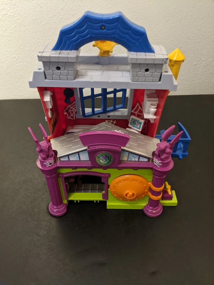 漫威孩之宝蜘蛛侠VS绿色妖精银行抢劫玩具套装房屋玩具收藏品 — 第 1/4 张图片