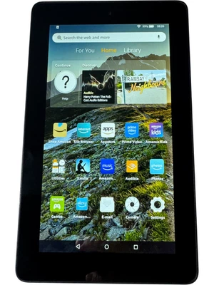 Amazon Kindle Fire 5th Generation 8GB, Wi-Fi, 7in - Black - Image 1 of 4