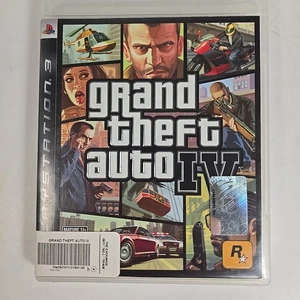 Grand Theft Auto IV (Sony PlayStation 3, PS3) completo CIB con mappa testata - Foto 1 di 2