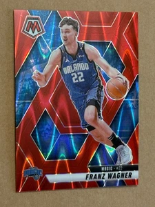 2024-25 Panini Mosaic FRANZ WAGNER #37 Red Seismic SP /299 Orlando Magic - Bild 1 von 2