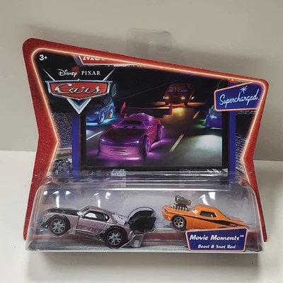 Nuevo Disney Pixar Cars Supercharged Movie Moments Boost & Snot Rod Foto 1 de 2