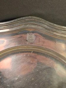 Auténtico Veterano Traer-De vuelta Iraquí Plateado Plateado Plato - Era Saddam Hussein - - Imagen 1 de 7