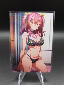 Stella Vermillion Anime Waifu Card Doujin ACG Goddess Holo - Picture 1 of 4