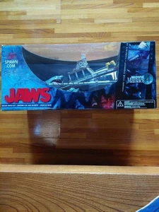 Movie Maniacs 4 Jaws Deluxe Box Set Mcfarlane Toys JAWS Diorama Figures New - Picture 1 of 12