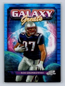 2024 Topps Cromo Cósmico #GG-17 Rob Gronkowski Galaxia Grandes Luna Azul 97/99 - Imagen 1 de 2