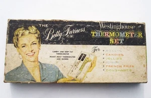 Betty Furness Thermometer Set Westinghouse 1950s 4MP-8001 Vintage Used in Box - Picture 1 of 2