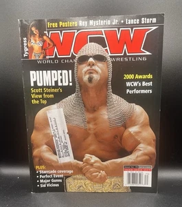 RARE WCW Wrestling Magazine Issue 70 Big Poppa Pump Scott Steiner WWE WWF - Picture 1 of 2